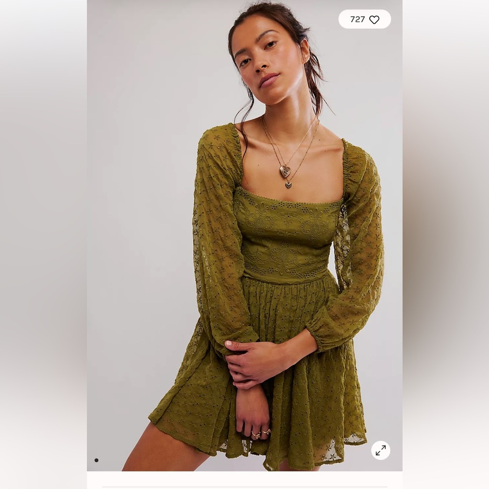 NWOT Free People Malina Mini Dress